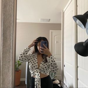 POLKA DOT TOP